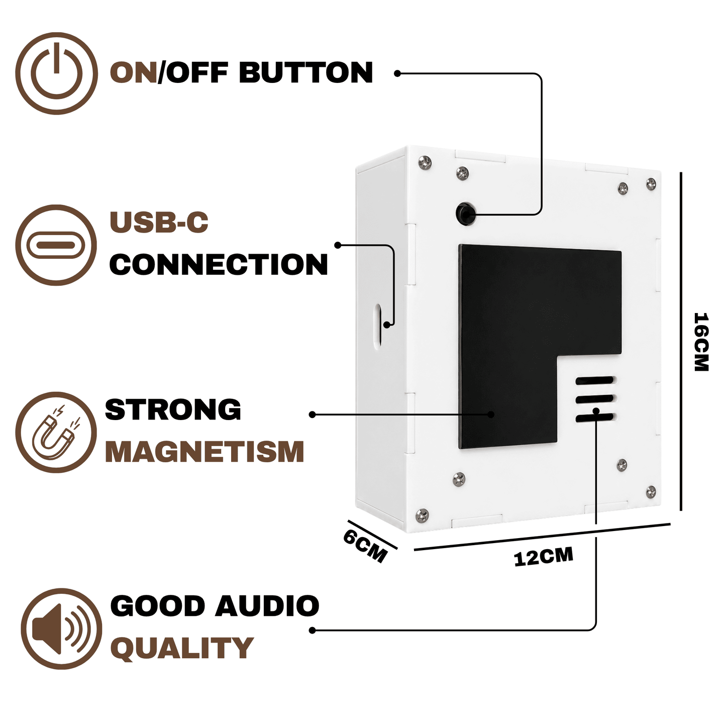 FRIDGE MUSIC PLAYER BOX
